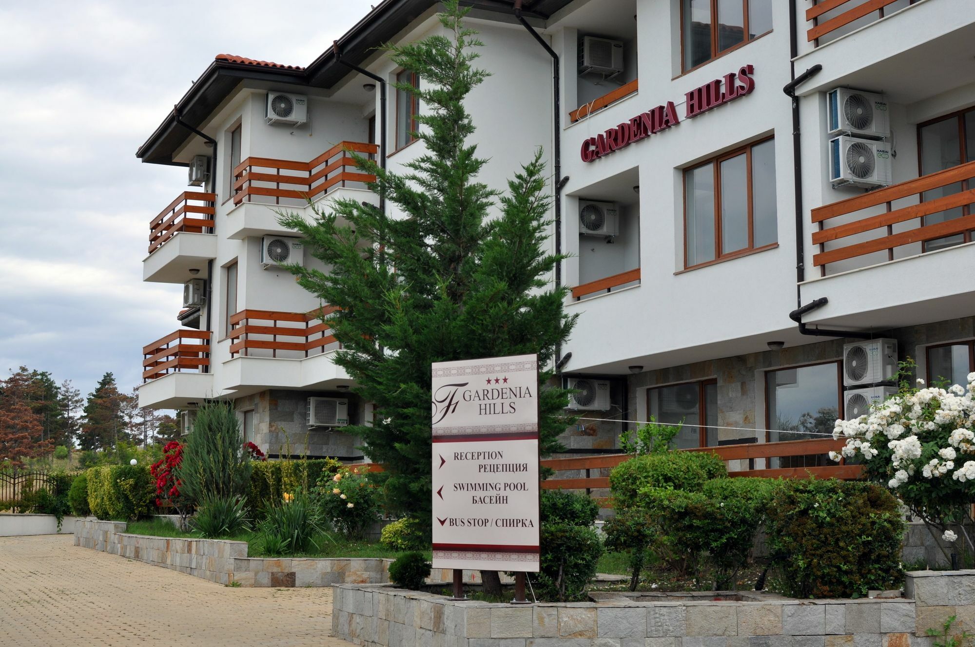 Gardenia Hills Hotel Sunny Beach Buitenkant foto